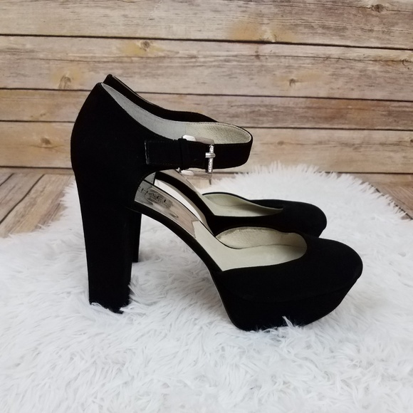 Michael Kors Shoes - Michael Kors Flynn Suede Platform Mary Janes 10